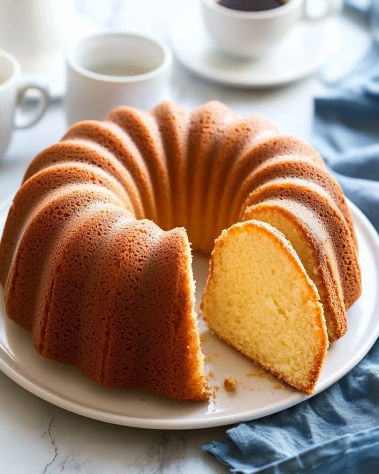 Classic Rum Cake with Rich Glaze Recipe