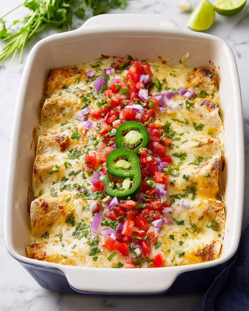Stuffed Chicken Enchiladas with Rich Tomato Sauce Recipe