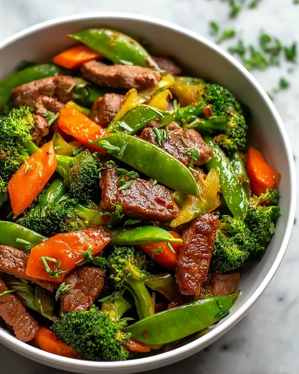 Beef Stir Fry with Vegetables (30-Minutes) Recipe