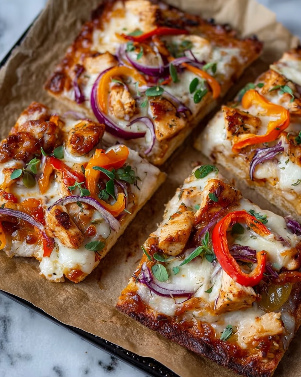 BBQ Chicken Flatbreads Recipe