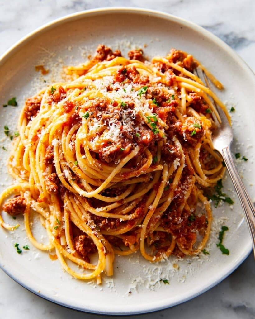 Hearty Homemade Spaghetti Bolognese Recipe