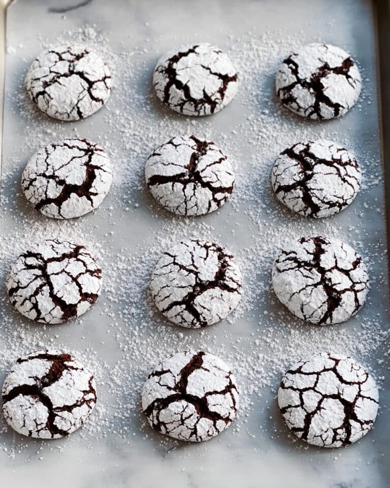 Chocolate Crinkle Cookies Recipe