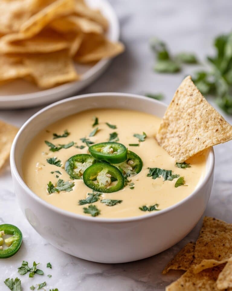 Creamy White Queso Blanco Dip Recipe