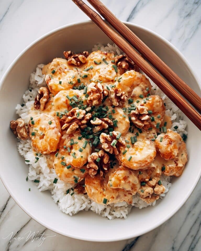 Honey Walnut Shrimp with Candied Walnuts and Sweet Mayonnaise Sauce Recipe