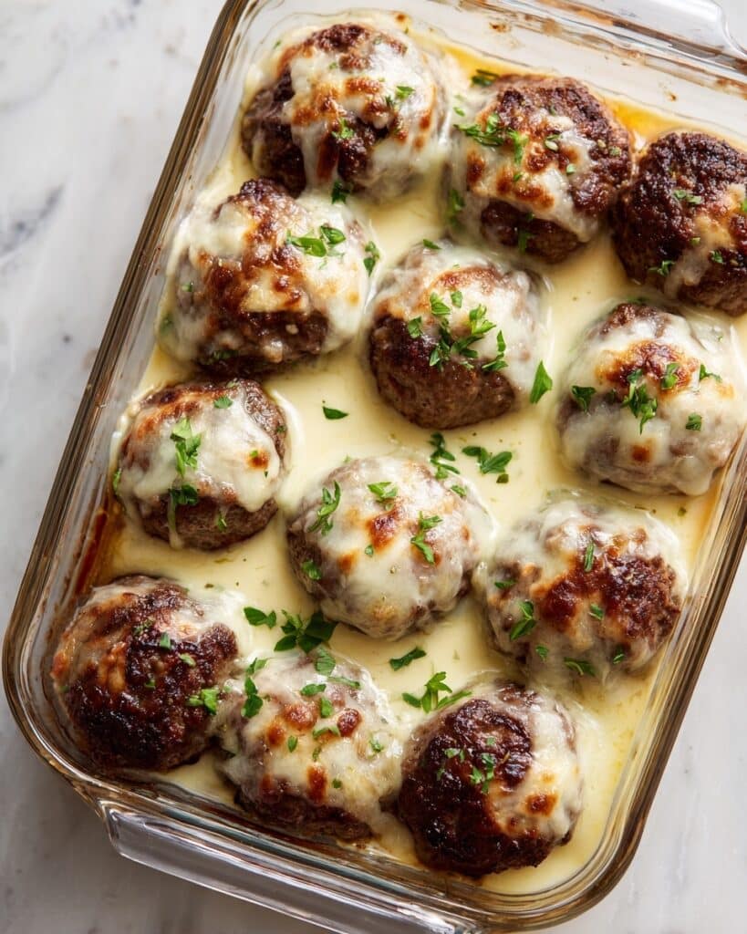 Amish Hamburger Steak Bake Recipe