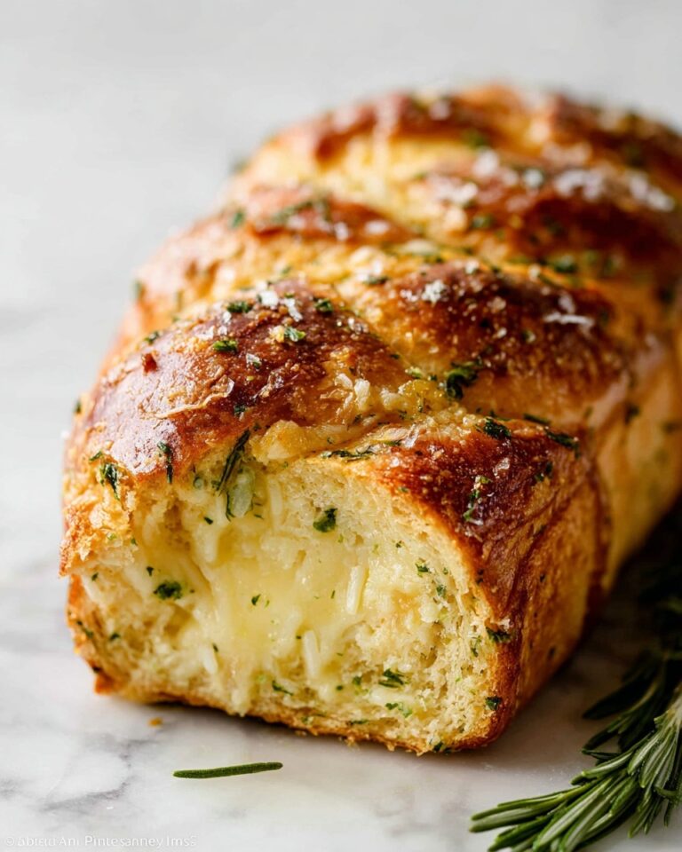 Rosemary Garlic Pull Apart Bread Recipe
