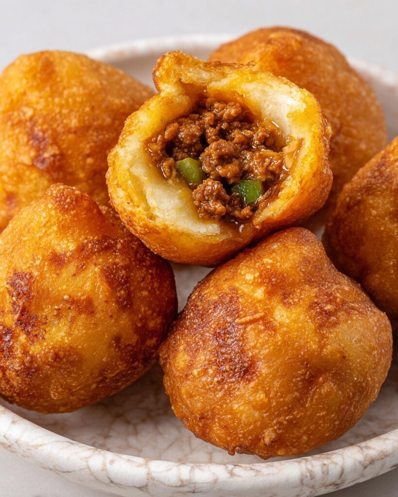 Crispy Papas Rellenas (Potato-Stuffed Croquettes) Recipe