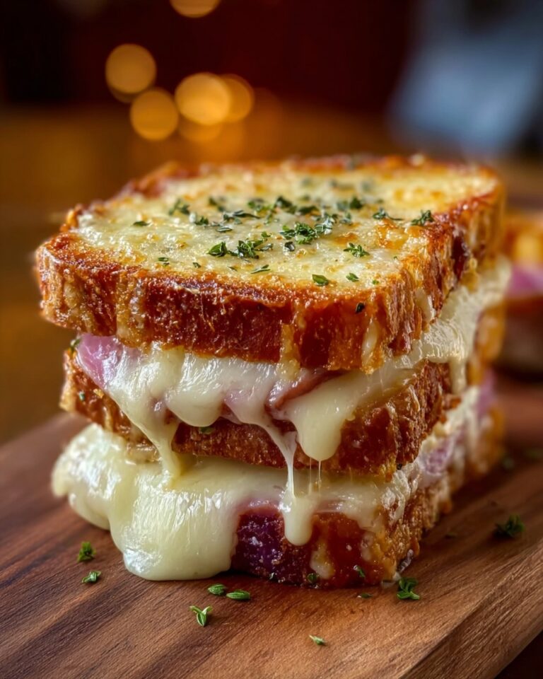 Savory Croque Monsieur Recipe: Easy Homemade French Ham & Cheese Sandwich Recipe