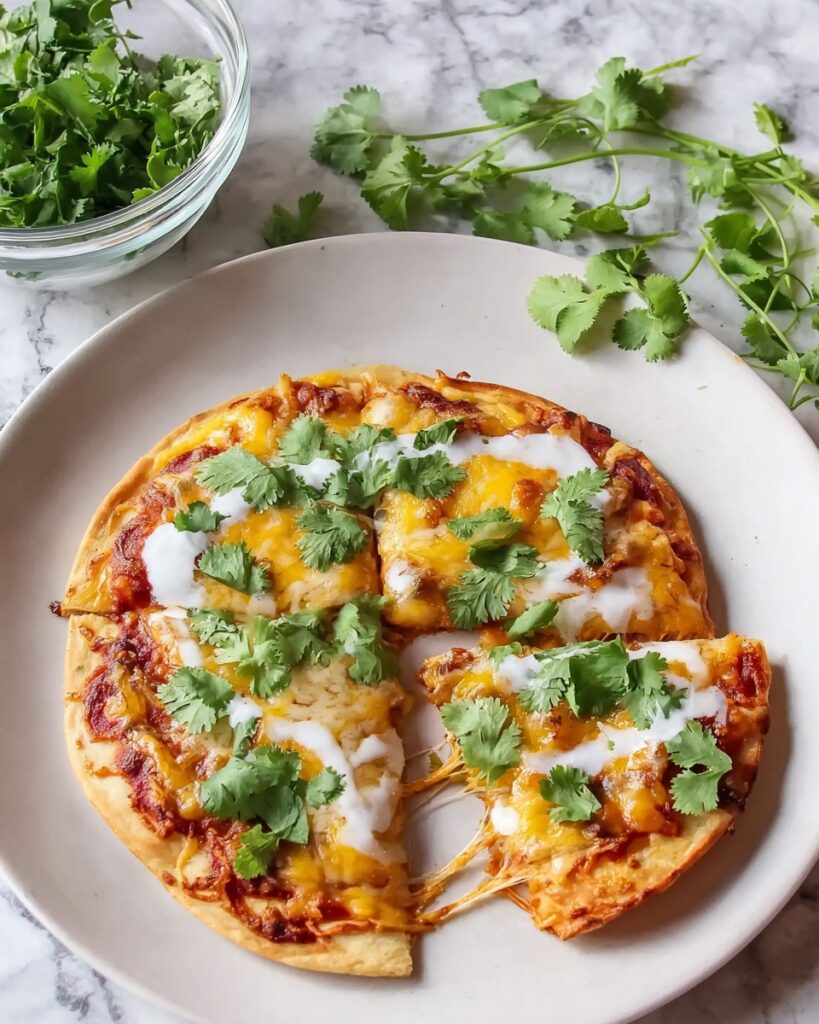Tikka Masala Naan Pizza Recipe