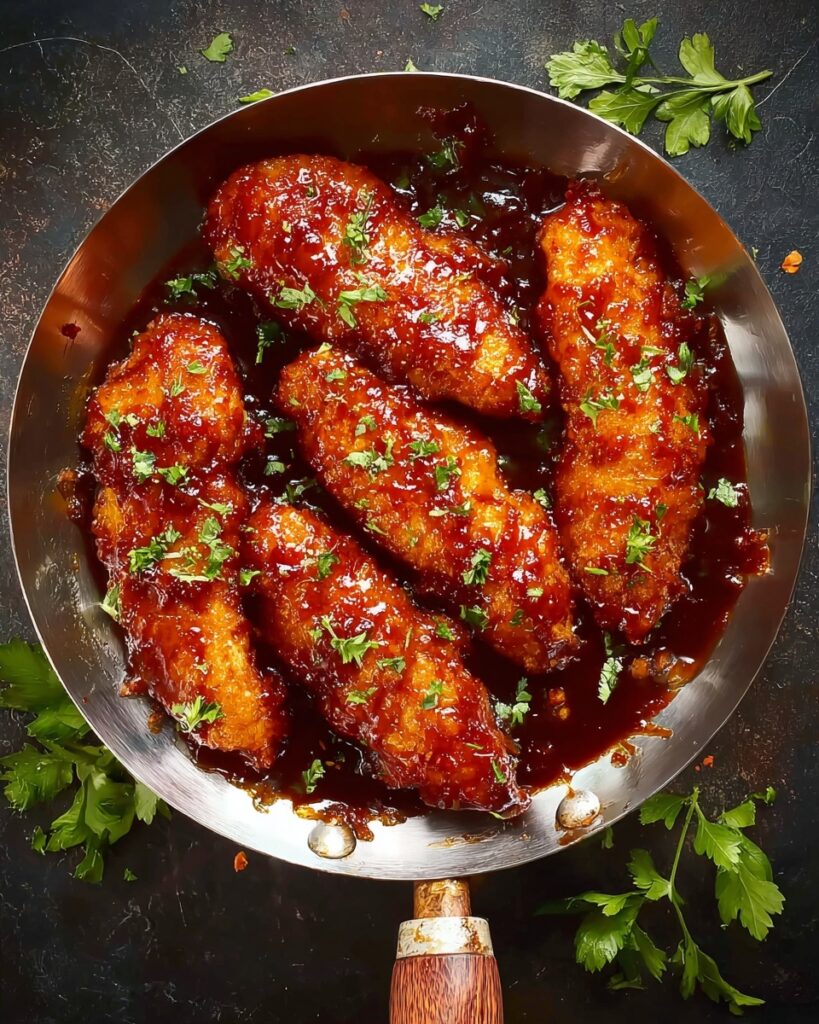 Honey BBQ Chicken Tenders in the Air Fryer Recipe