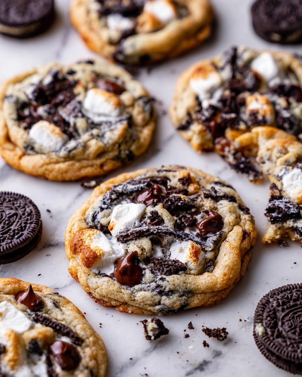 Chewy Cookies and Cream Cookies Recipe