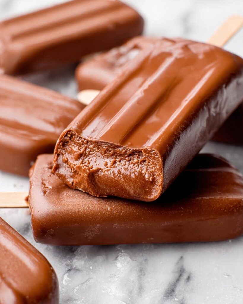 3 Ingredient Vegan Fudge Pops Recipe