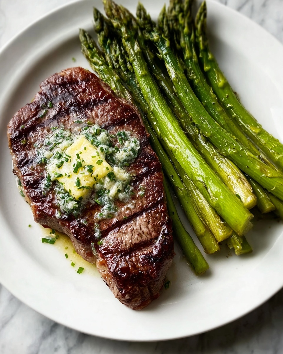 Garlic Butter Ribeye Steak Recipe