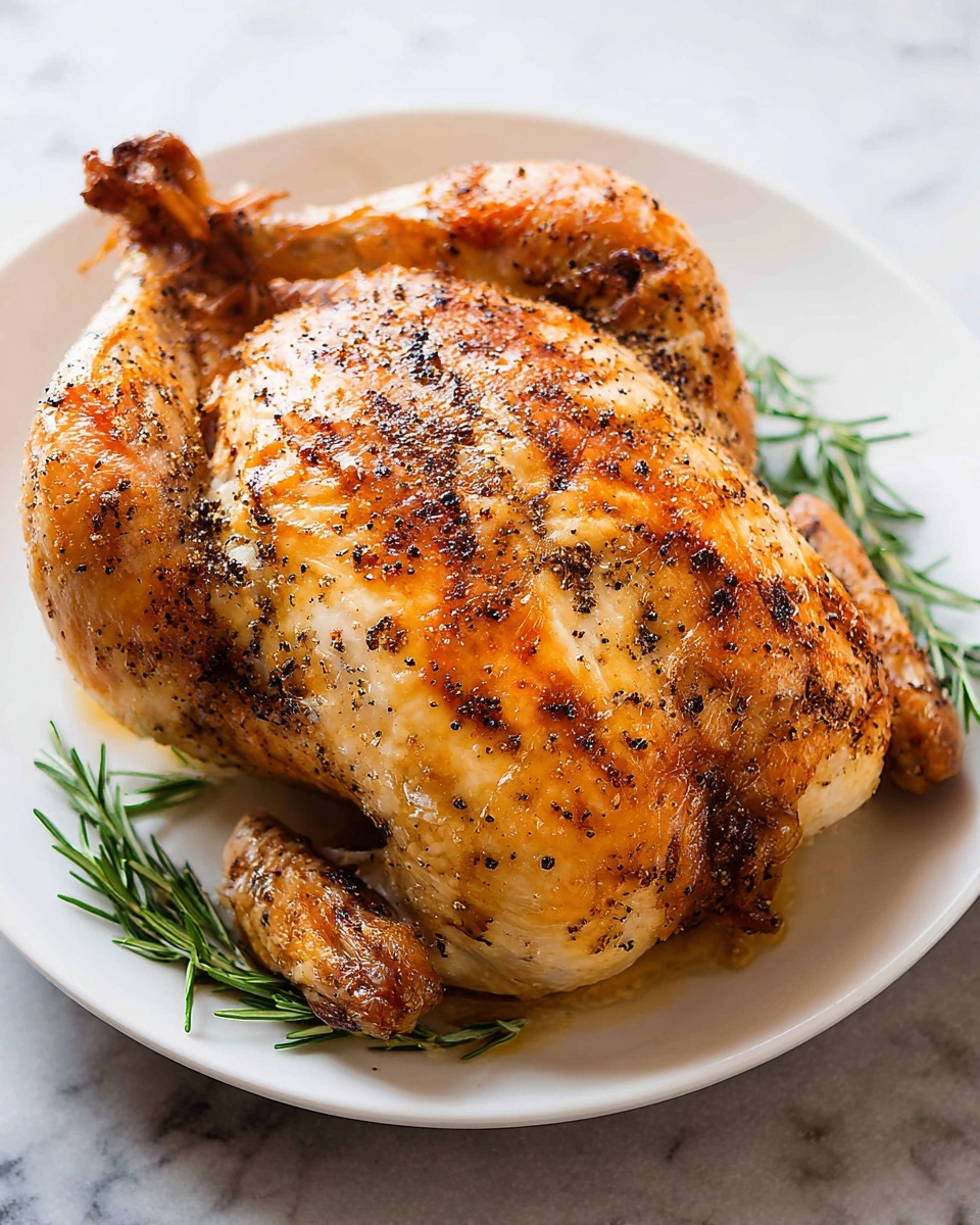 Instant Pot Whole Chicken with Herbed Butter and Homemade Gravy Recipe