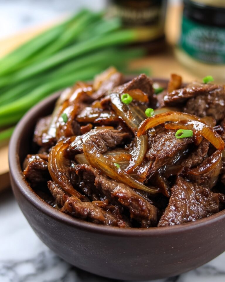 Stir-Fried Beef with Onions Recipe