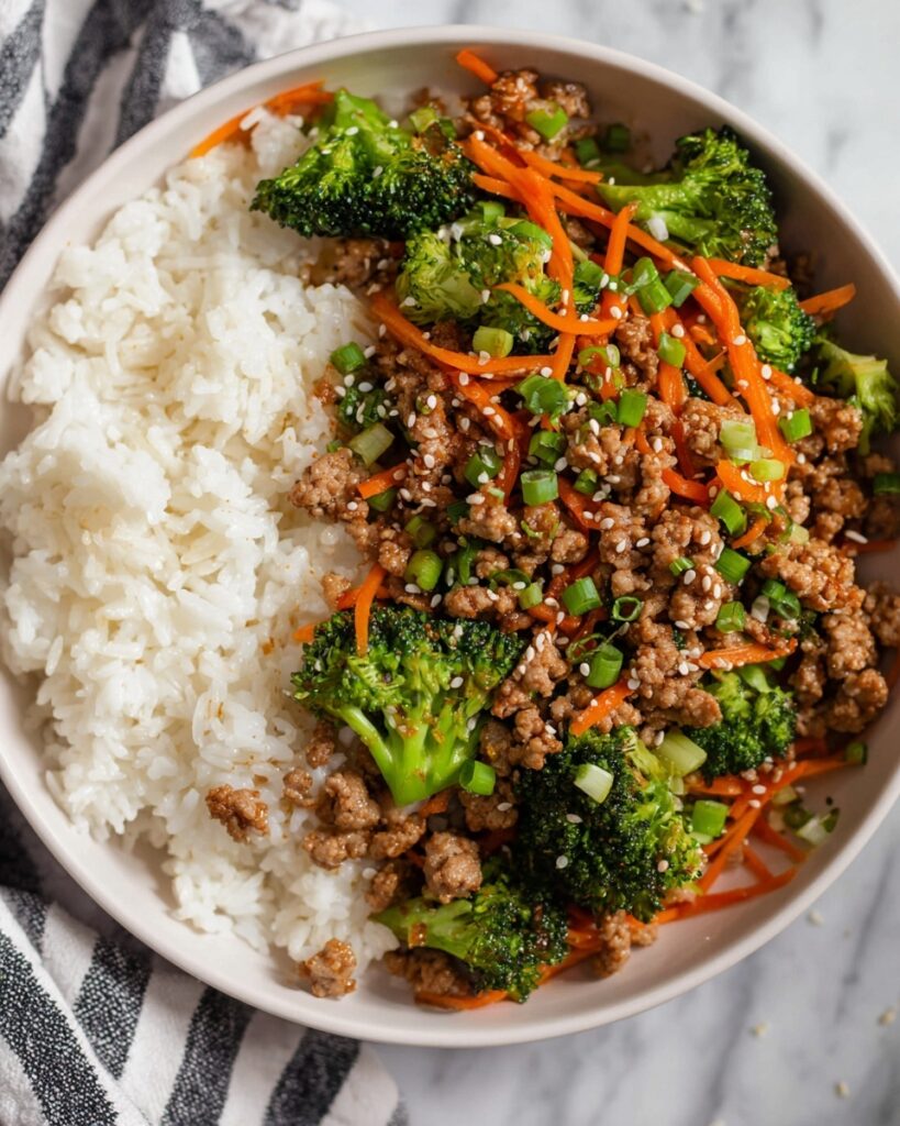 Ground Turkey Teriyaki Stir Fry Recipe