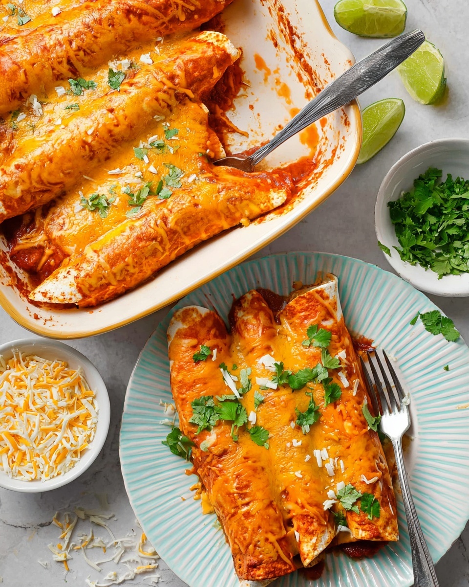 Healthy Chicken Enchiladas Recipe