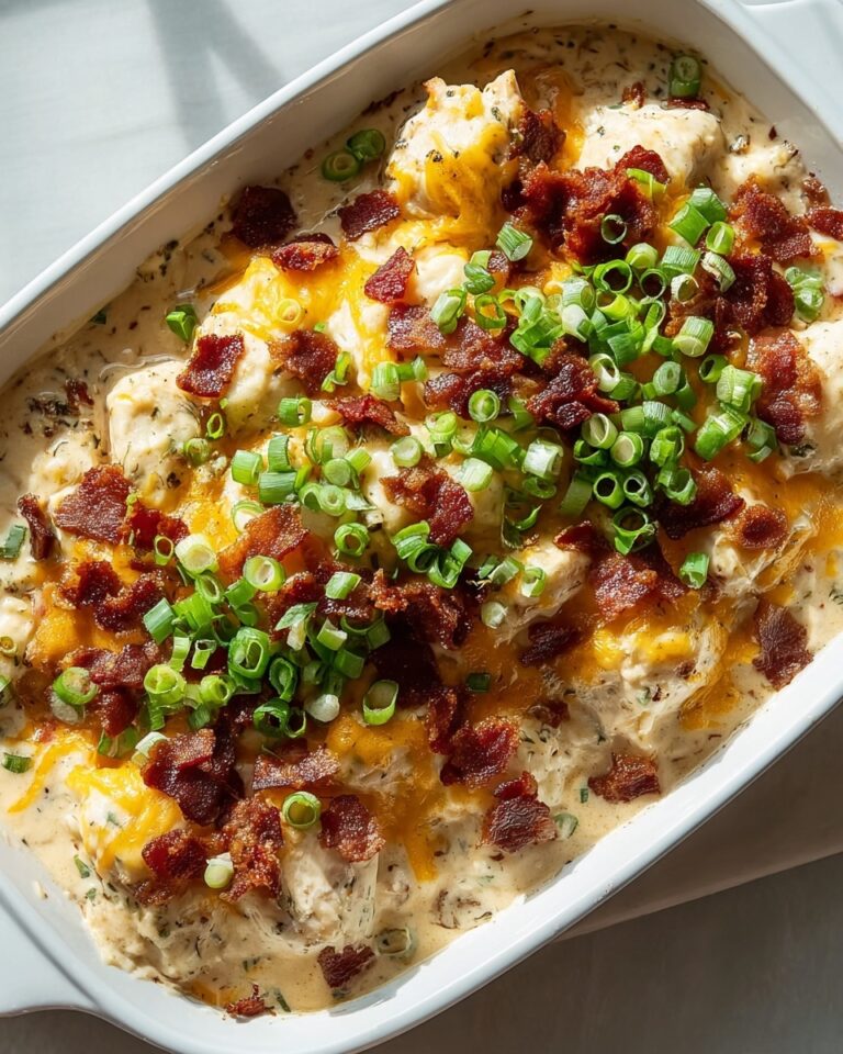 Mississippi Mud Chicken: Creamy Bacon and Cheddar Bake Recipe