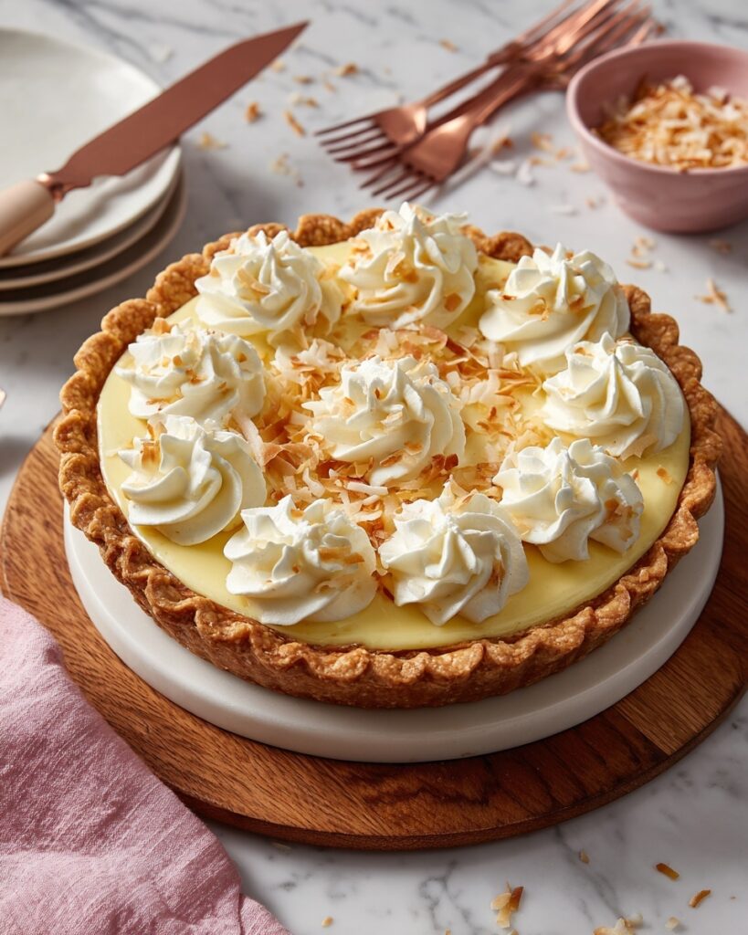 Easy Coconut Cream Pie Recipe