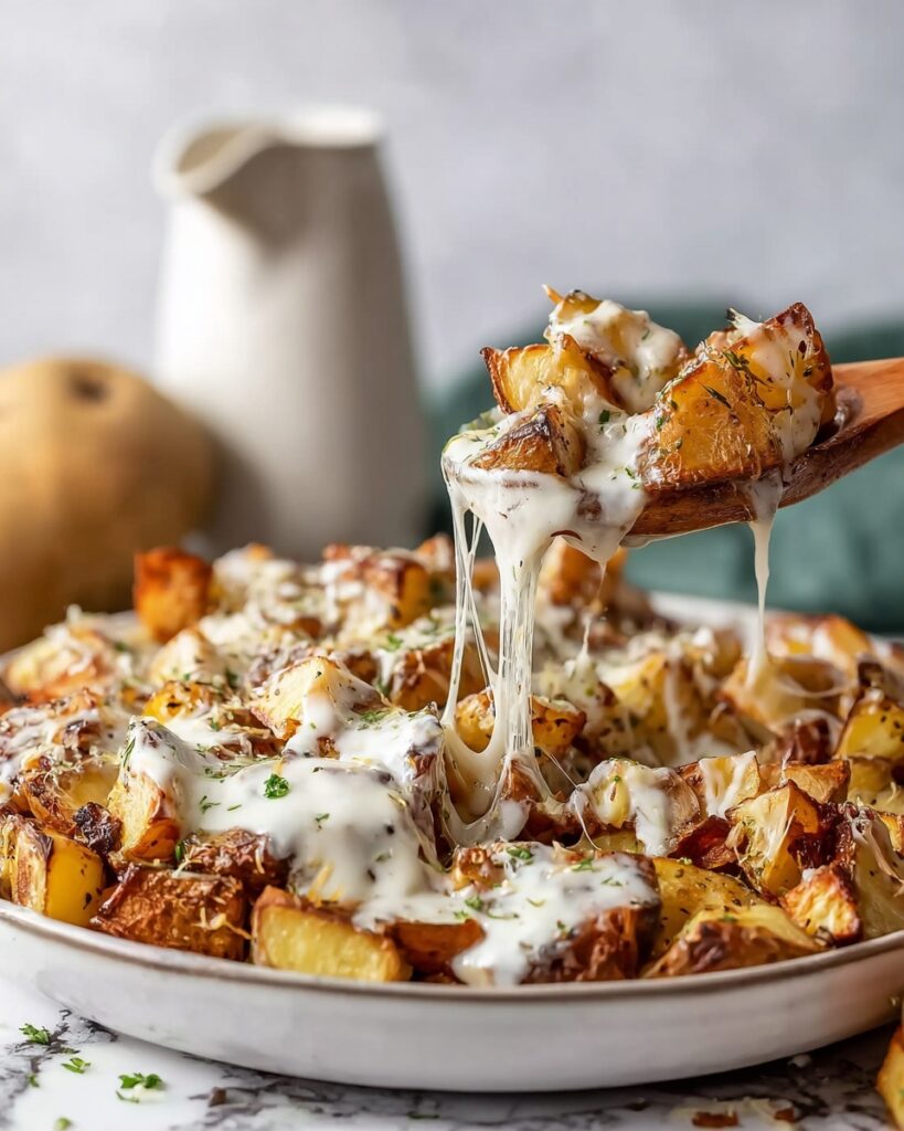 Garlic Parmesan Chicken and Potatoes Recipe