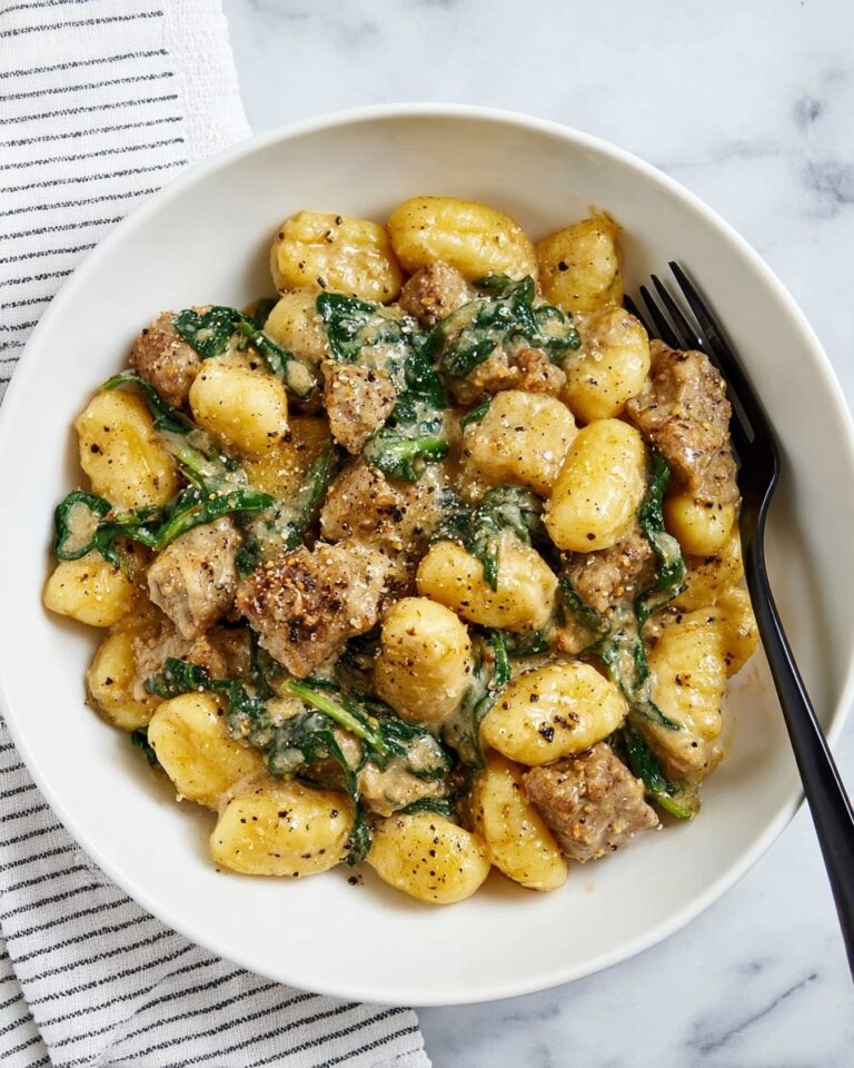 Creamy Chicken and Gnocchi Skillet Recipe