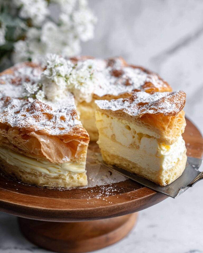 Karpatka (Polish Carpathian Cream Cake) Recipe