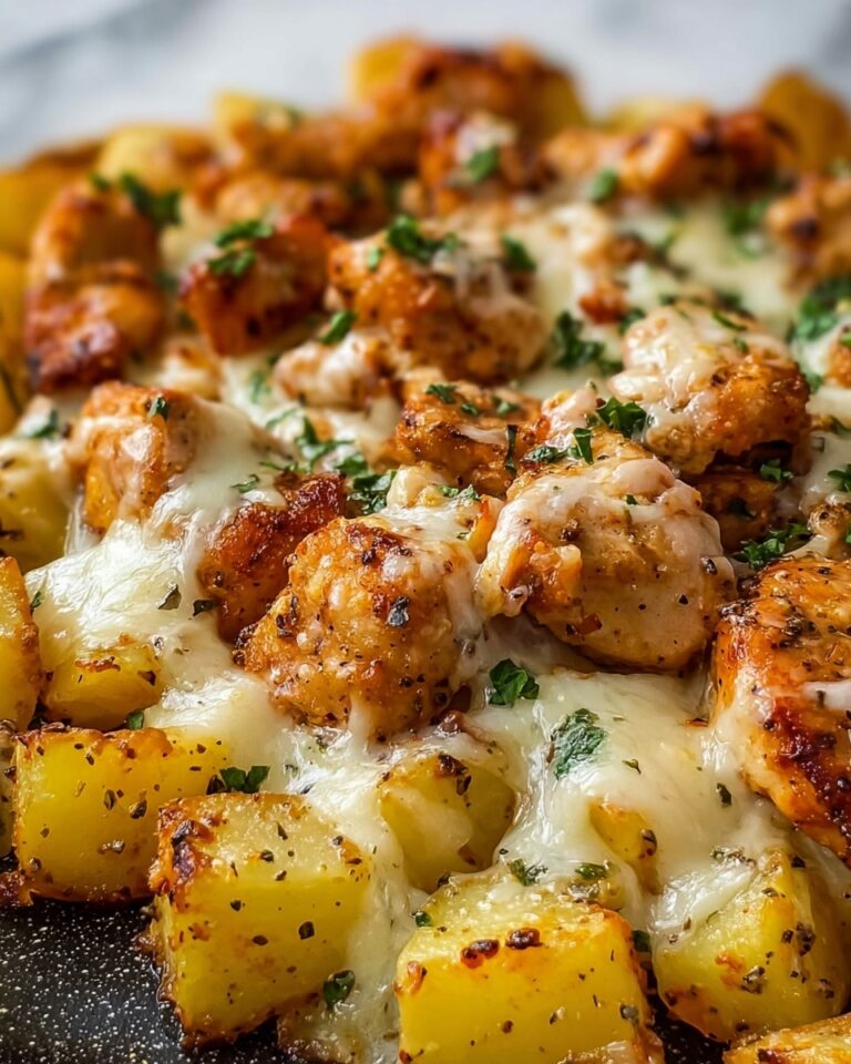 Garlic Parmesan Chicken and Potatoes (One-Pan Dinner) Recipe