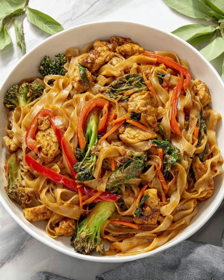 Drunken Noodles (Pad Kee Mao) Recipe