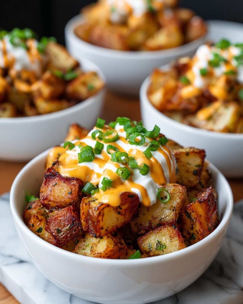 Cheesy Taco Potatoes Recipe