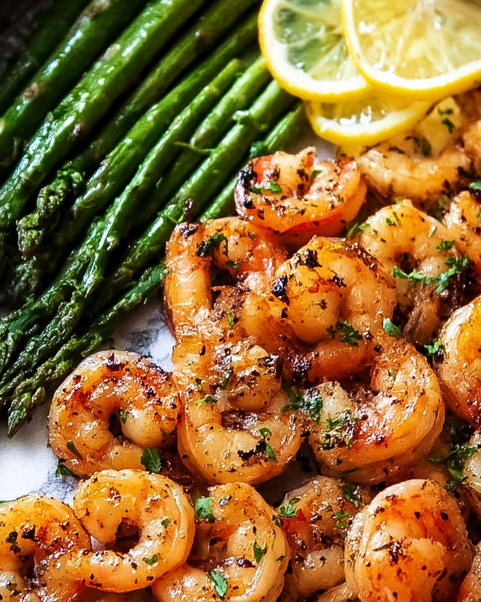 Lemon Garlic Shrimp and Asparagus (20-Minutes) Recipe
