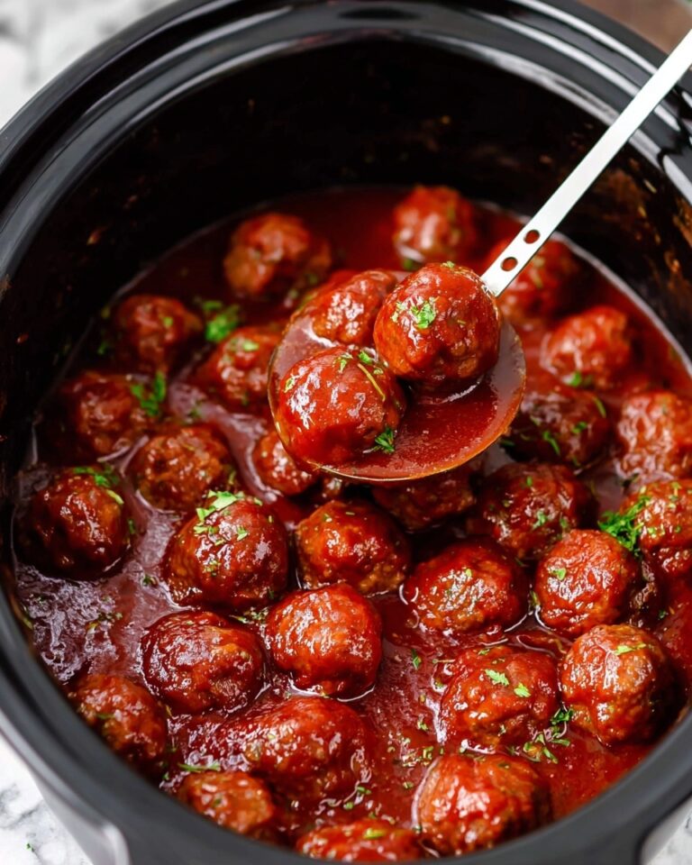 Slow Cooker Honey Garlic Meatballs Recipe